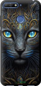 Чохол на Huawei Honor 7C Кішка "5548b-1411-2448"