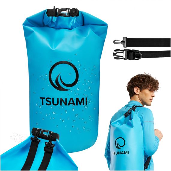 Гермомішок TSUNAMI Dry Pack 20 л водозахисний TS015 (P-5905973400022) | Зображення 6