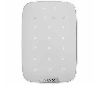 Ajax Keypad Plus white Бездротова клавіатура - Управління охороною