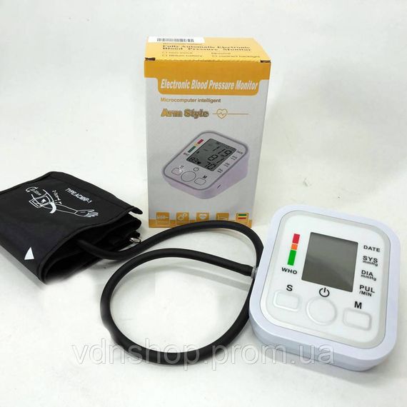 Вимірник тиску людини ARM Style B02R, Автоматичні тонометри для вимірювання тиску LK-82 | Зображення 2