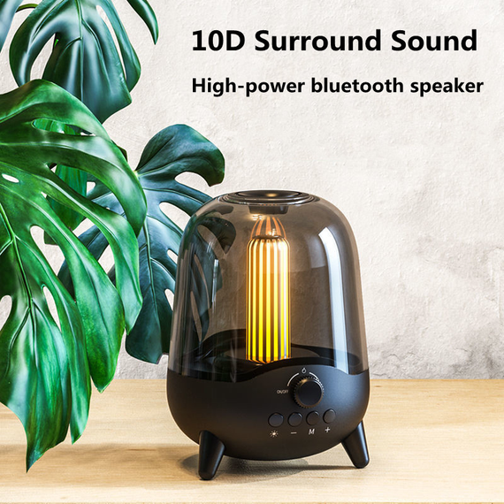 Бездротовий Bluetooth-динамік SV з підсвічуванням 110*148mm Чорний (sv2283) | Зображення 3