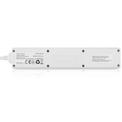 Сетевой фильтр питания REAL-EL RS-Protect M 5m, white (EL122300029) | Зображення 1