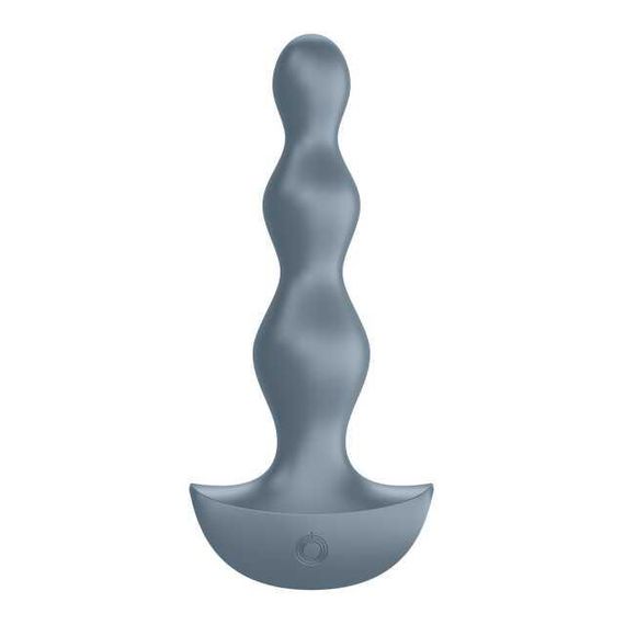 Анальная пробка с вибрацией SATISFYER Lolli-Plug 2, голубая, 14,2 см, 30 мм Sex Aura