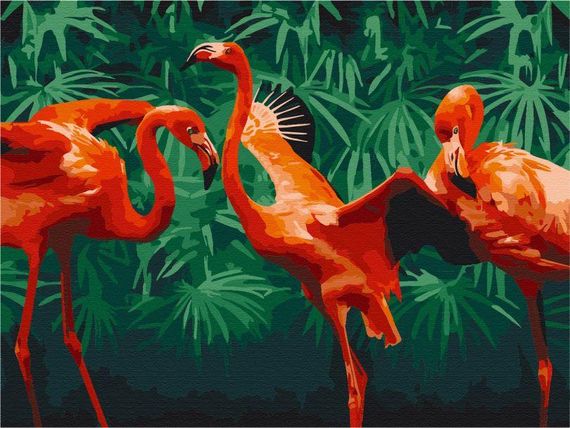 Картина за номерами "Фламінго" 11666-NN 30х40
