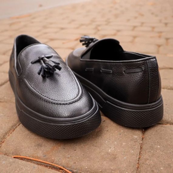 Стильные кожаные мужские лоферы Ed-Ge размер 45 | Зображення 3