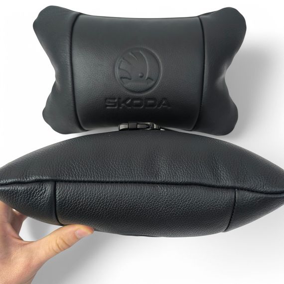 Подушка для водія для авто Skoda, Сувенірні автомобільні подушки, Дорожня подушка під голову ZR-91 | Зображення 2
