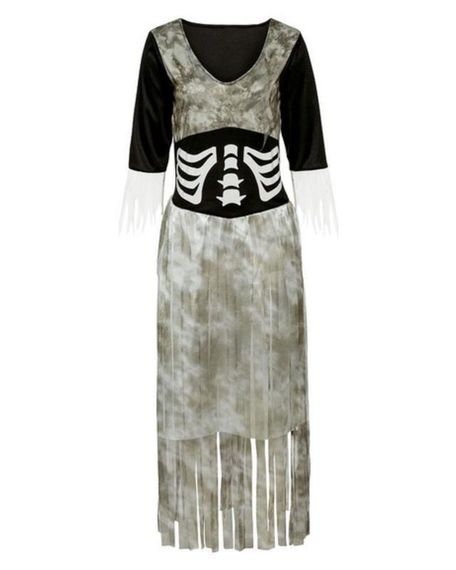 Карнавальний костюм, жіночий костюм для Гелловін, плаття зомбі, відьми, S, M | Зображення 2