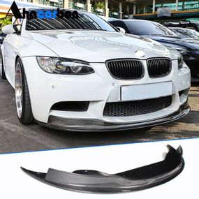 Накладка на передній бампер Lip AK-Style (для M3, Карбон) для BMW 3 серія E-90/91/92/93 2005-2011 рр