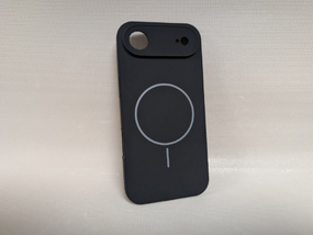 Чохол для iPhone 17 Air / Айфон 17 Аір, Soft Touch, протиударний, MagSafe, чорний