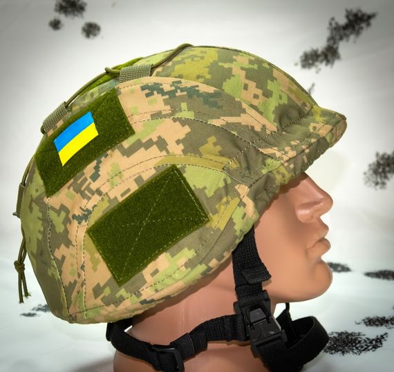 Кавер Kirasa на шлем с козырьком Ballistic Helmet KC-HM001 мультикам (KI605) | Зображення 6