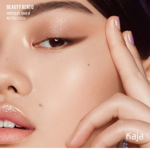 Тріо тіней для повік Kaja Beauty BEAUTY BENTO Stacked Bouncy Eyeshadow Trio | Зображення 2