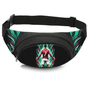 Сумка-бананка детская с принтом Криштиану Роналду поясная сумка для мальчика (4600)