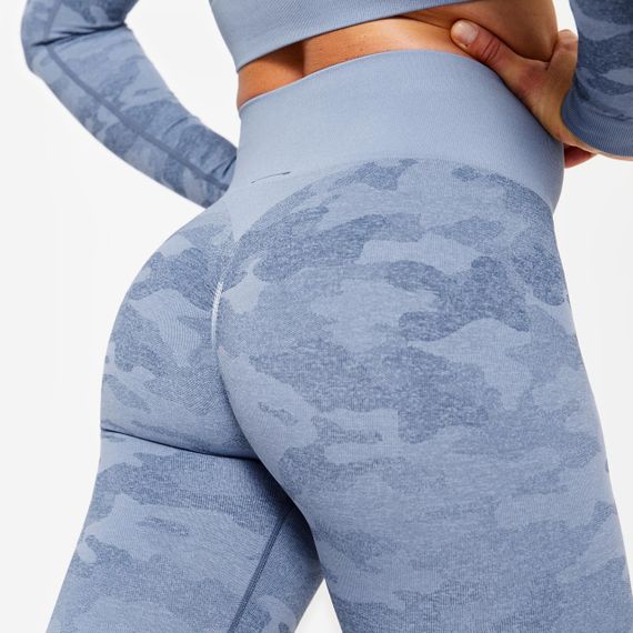 Легінси жіночі безшовні сині - L UA48/50 | Зображення 2