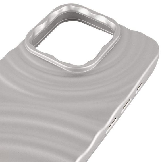 Чехол TPU MonoWave для Apple iPhone 13 Pro Max (6.7") Black Light Gray | Зображення 3