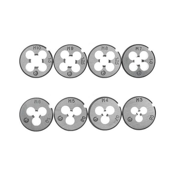 Набір плашок M6-M12 і позначників M3-M12 INTERTOOL SD-80201 | Зображення 5