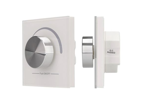 Діммер ручний вбудований PROlum 6A, 12-24V, Білий