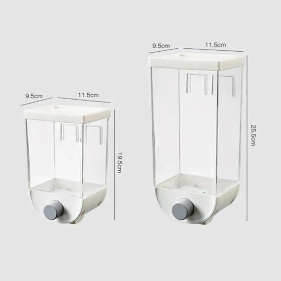 Диспенсер для сыпучих продуктов / Настенные органайзер для хранения AND128 BIG | Зображення 2