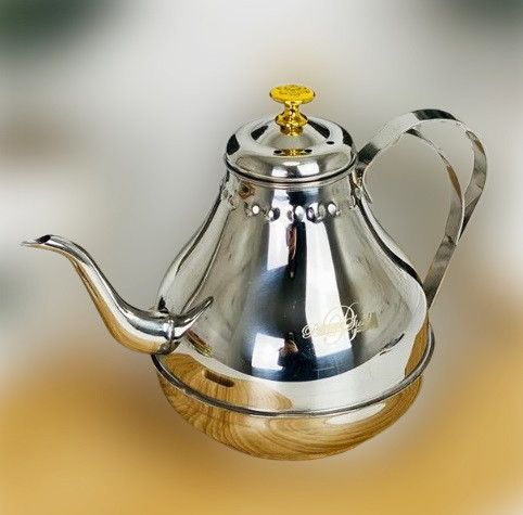 Заварочный чайник из нержавеющей стали Barton Steel BS-7502-18 заварник с ситечком 1,8 л | Зображення 1