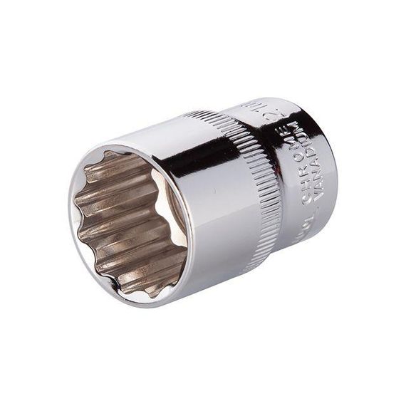Головка дванадцятигранна 1/2", 21 мм INTERTOOL ET-02211