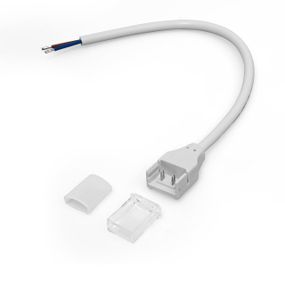 Конектор з кабелем + торцева заглушка для LED стрічки VIDEX VL-LST-CB65-FC02