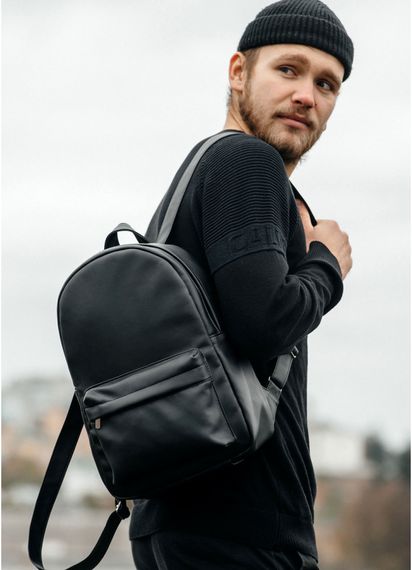 Чоловічий рюкзак Sambag Brix RSH чорний 35 х 25 х 12 см (11511001m) | Зображення 3