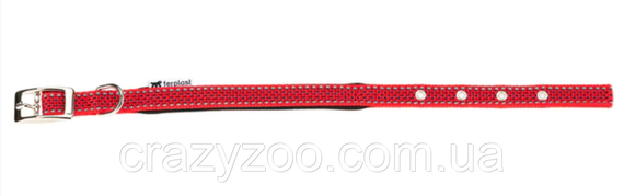 Ошейник для собак Ferplast Daytona Deluxe C15/35 красно-чёрный A: 27-35 см B: 1.5 см 77202022 | Зображення 4