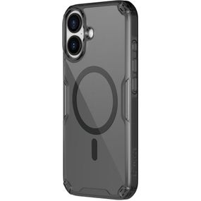 TPU чохол Nillkin Nature Pro Magnetic для Apple iPhone 17 (6.3") Чорний (прозорий)