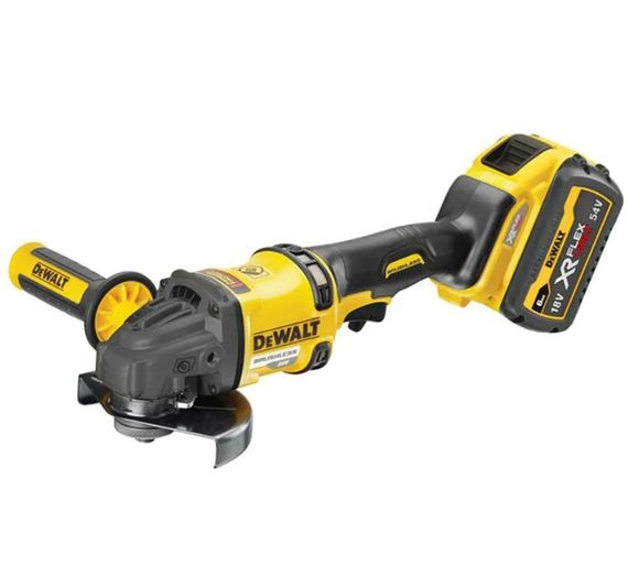 Акумуляторна болгарка DeWalt з АКБ та ЗП DCG418T2