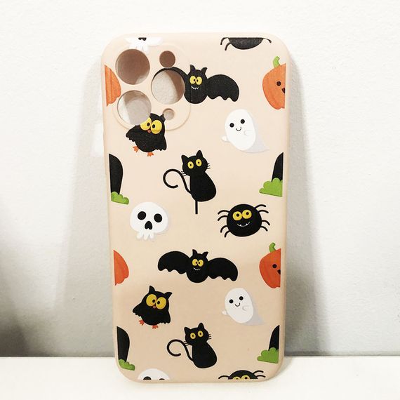 Чехол для Apple Iphone 11 Pro хэллоуин. Цвет: бежевый UA-49