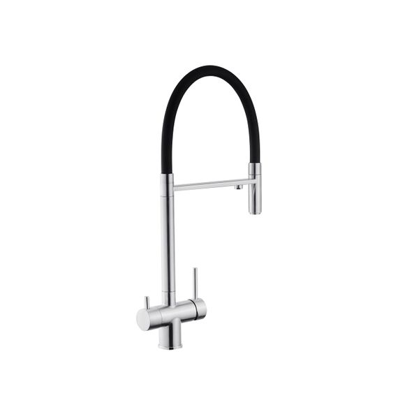 Змішувач для кухні з підключенням до фільтра Kroner KRP Edelstahl Klassisch - ESG03815BLK | Зображення 2