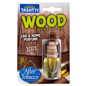Ароматизатор пробковый на зеркало Tasotti серия Wood 7мл After Tabacco (Антитабак)