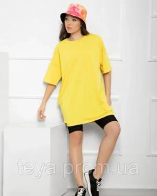 Футболка для жінок колір жовтий розмір 3XL FI_002351
