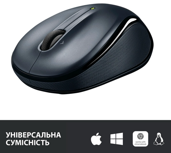 Мишка Logitech M325s Wireless Dark Silver (910-006812) | Зображення 1