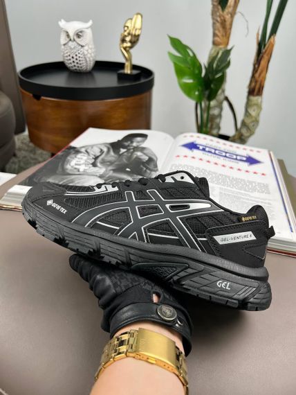 Кросівки ASICS Gel-Venture 6 Gore-Tex Black Silver весна / осінь А4478 44 28 | Зображення 8