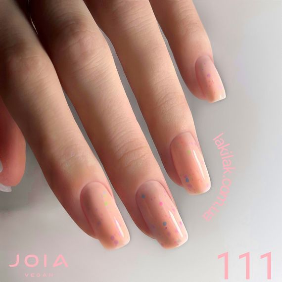 Гель-лак JOIA vegan 111 Passion fruit, peach, 6 мл | Зображення 1