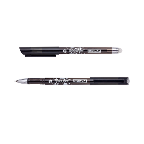 Ручка гелевая "Пиши-Стирай" ERASE SLIM, 0,5 мм, черные чернила BM.8300-02 (6307)