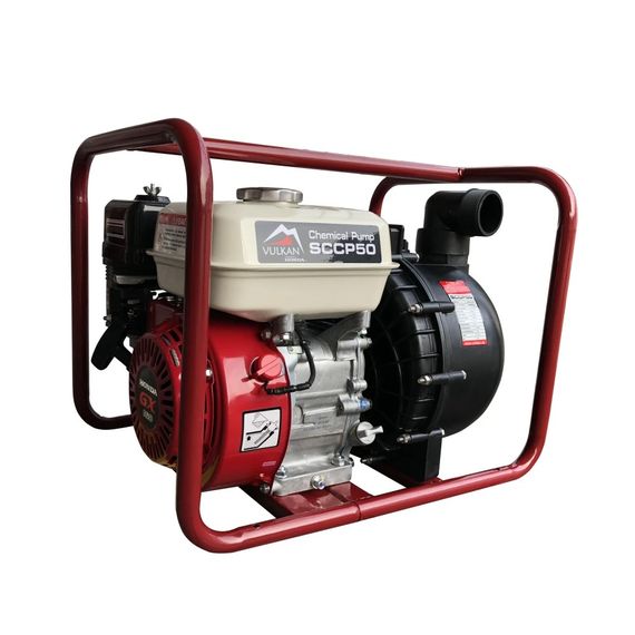 Мотопомпа для химикатов и морской воды Vulkan SCCP50H (30 м3/час, 50 мм, 8/25 м, 25 кг) | Зображення 1