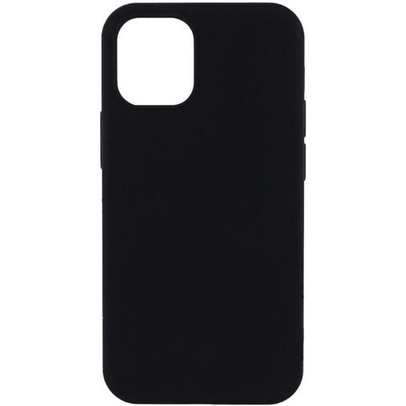 Чохол Silicone Case Full Protective (AA) NO LOGO для Apple iPhone 13 (6.1") Чорний / Black