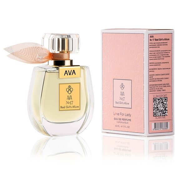 Парфумована вода для жінок AVA LOVE Bad Girl's Allure  50 ml AL-17