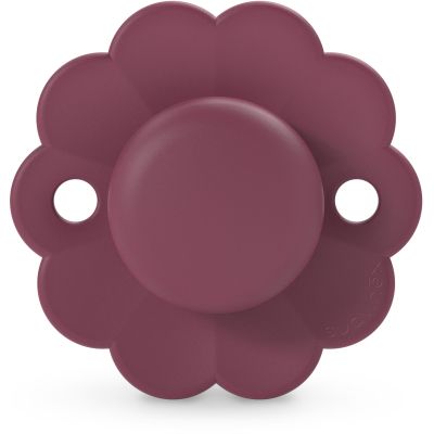 Пустышка Suavinex Wonder фізіологічна, 6-18 місяців, бордова (308389)