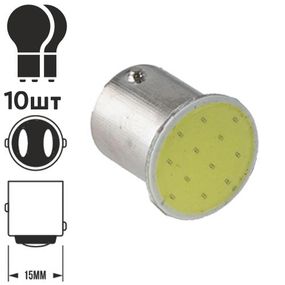 Лампа діодна S25 1157-COB-12 2 контакту 08769