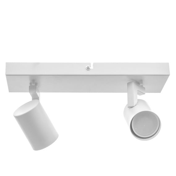 Светильник настенно-потолочный спот поворотный накладной HTL-197/2 GU10 WH | Зображення 6
