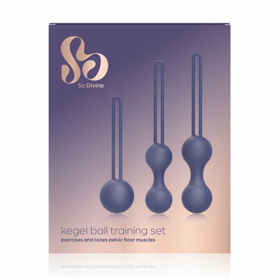 Набір вагінальних куль Menopause Kegel Ball So Divine (Велика Британія)