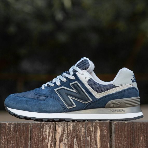 Кросівки демісезонні New Balance 574 колір синій | Зображення 2
