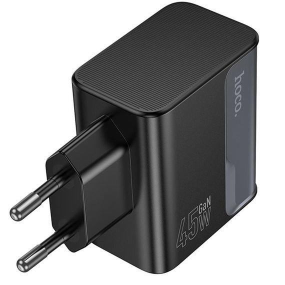 МЗП Hoco CS75A Star Speed PD70W+QC3.0 (1USB-A/2C) Midnight black | Зображення 3