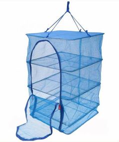 Складна сітка сушарка 45х45см для сушіння риби, грибів та фруктів