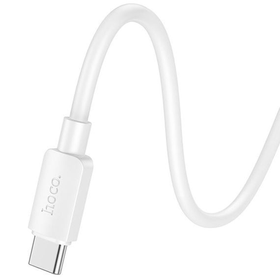 Дата кабель Hoco X96 Hyper USB to Type-C 100W (0.25m) White | Зображення 2