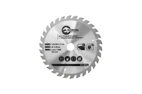 Диск пильный Intertool - 160 х 30T х 20 мм (CT-3016)