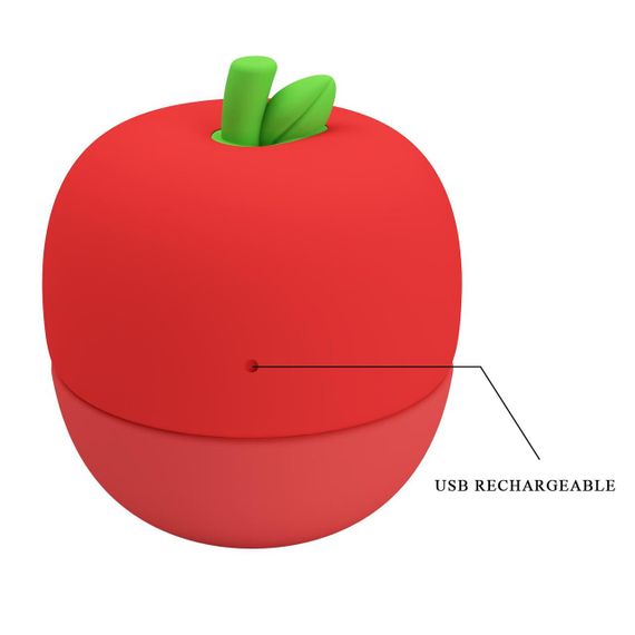 Стимулятор клитора APPLE SECRET, 12 licking settings, Silicone ABS sexstyle | Зображення 8