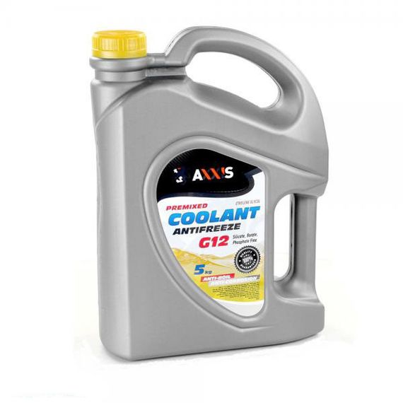 Антифриз AXXIS G12 Coolant 48021029828 YELLOW 5 кг